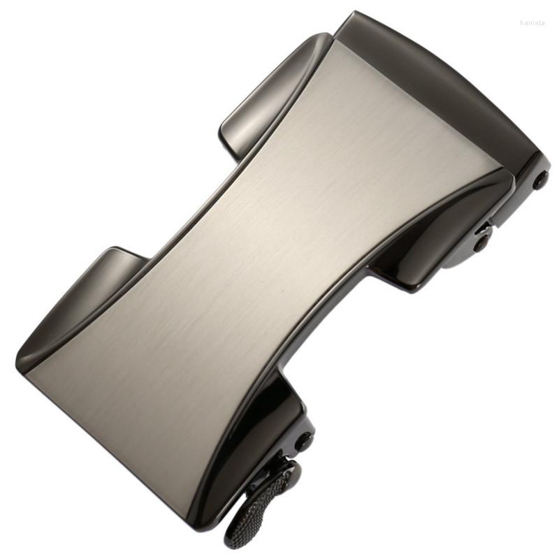 

Belts Men's Business Alloy Automatic Buckle Unique Men Plaque Belt Buckles For 3.5cm Ratchet Apparel Accessories LY136-22325, Black