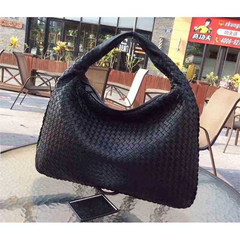 

Handbag Venetas Designer Bottegas Arput Woven Jodie Women's Tote Underarm Tot Large Singl Shoulder Crossbody, Black