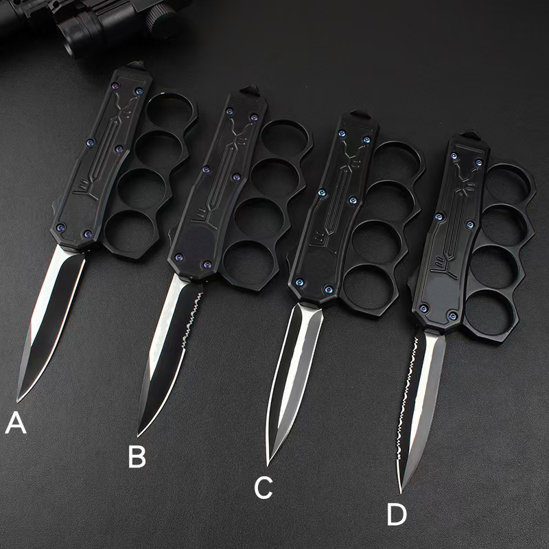 

Glove Bracelet AUTO OTF Knife 3.54" 440C Blade Zinc Aluminum Alloy Handle Camping Outdoor Tactical Knives