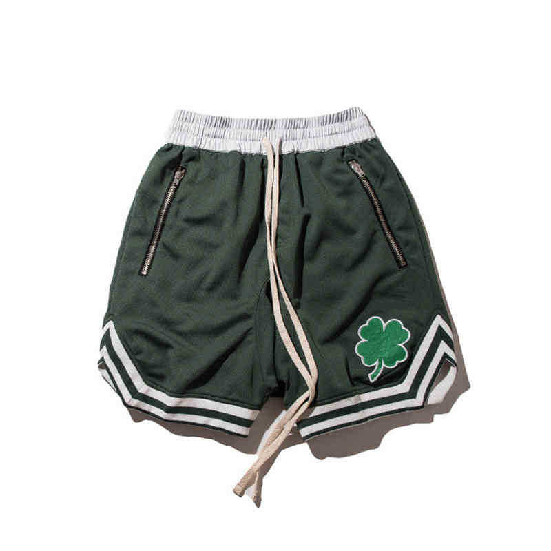 

Shorts Men Bodybuilding quick-drying Sports shorts Joggers Knee Length Sweat Summer Male Gyms training Running shorts, Green