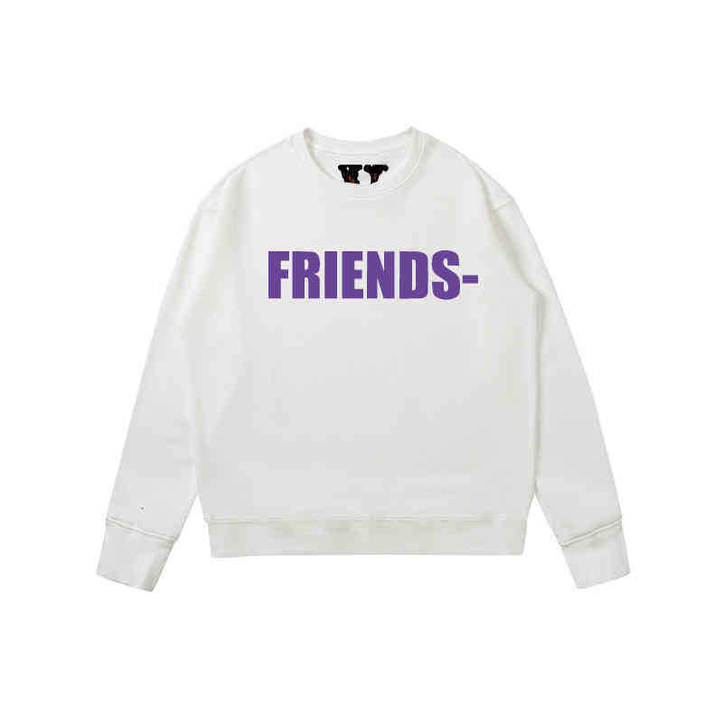 

Men' Hoodies & Sweatshirts hooded American street sweater versatile loose fashion round neck hoodies jackets coats, White