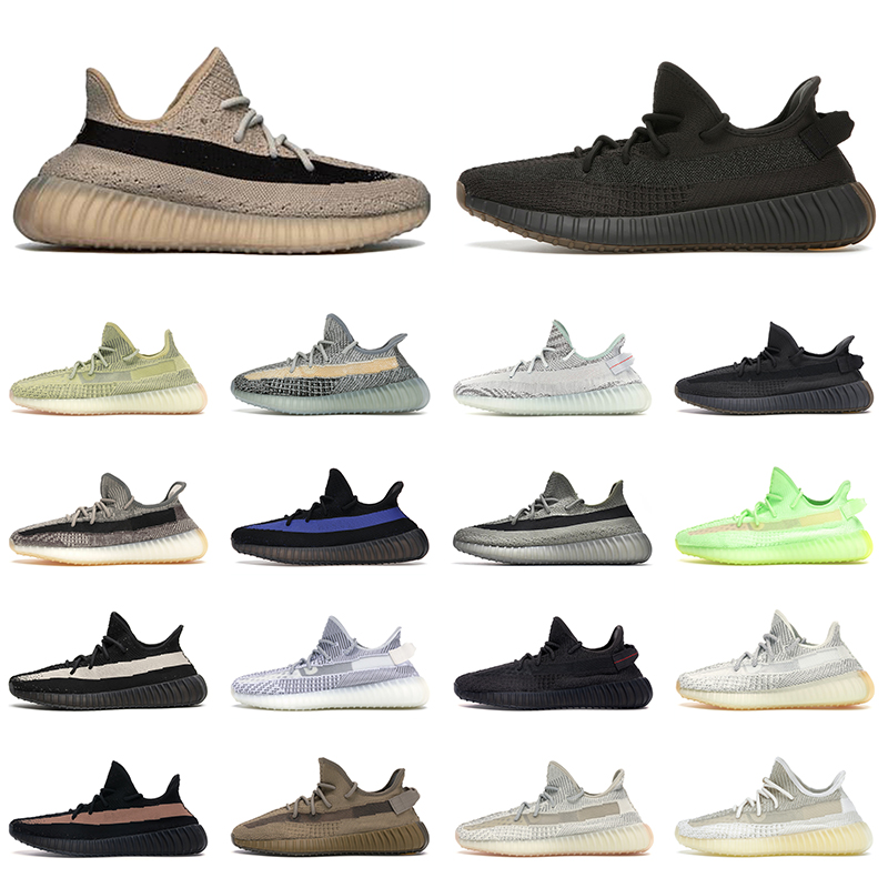 

yeezies yezzy 350 Running Shoes Mens Womens trainers Dazzling Blue Granite Slate Zebra Bred Beluga Cinder Reflective Glow yezzys 350s men women outdoor sneakers