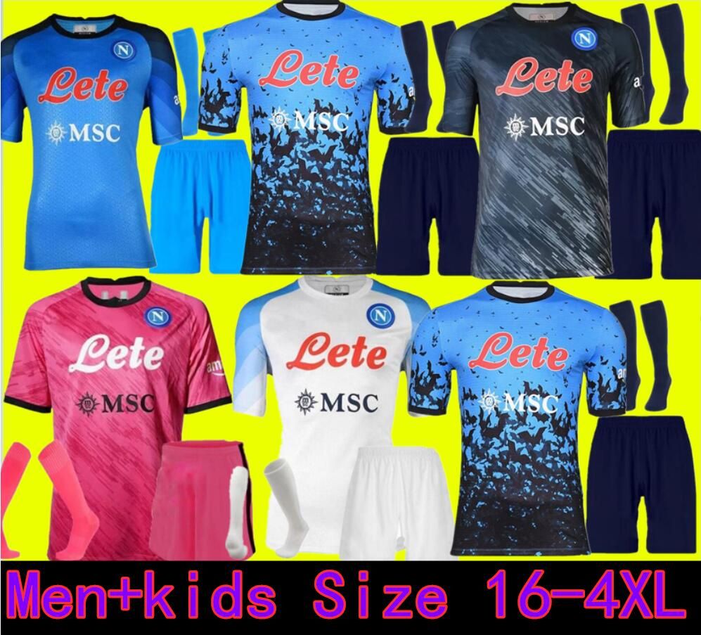 

22 23 NAPOLI soccer jerseys Maglia Naples 2022 2023 ZIELINSKI ANGUISSA OLIVERA KVARATSKHELIA KIDS FOOTBALL SHIRT OSIMHEN FABIAN LOZANO home away Maillots de foot, Kit