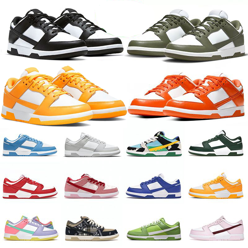 

Designer dunks Casual shoes Low sneakers Lobster Panda Chunky Triple Pink Royal Grey Green Men Women flat trainers Size 36-46, Color 2