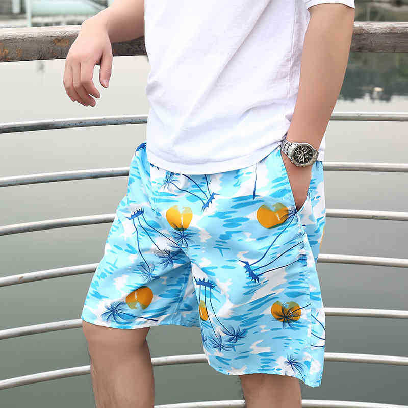 

Summer beach men's quick-drying surf casual plus size swim shorts men board shorts