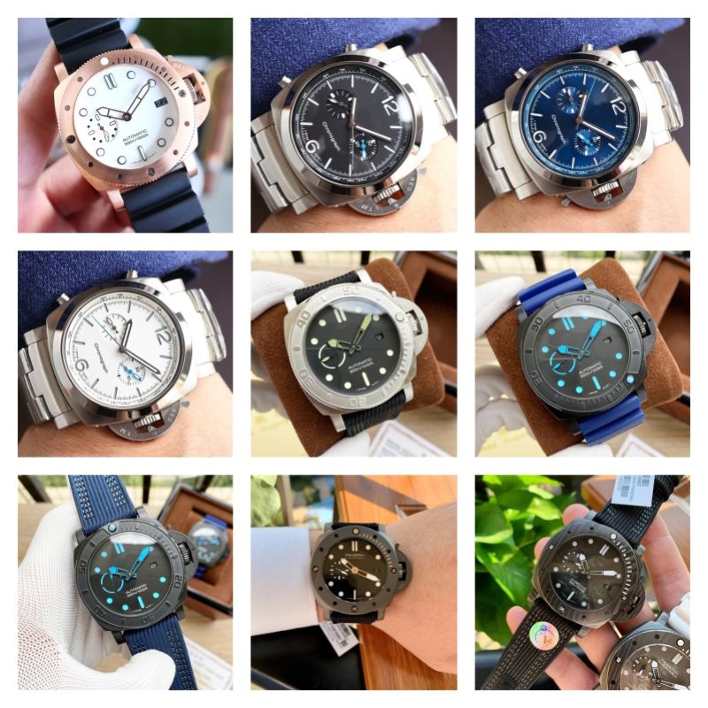 

V7 quality montre DE luxe mens watches 47mm Imported 2555 automatic mechanical movement steel case luxury watch Wristwatches waterproof