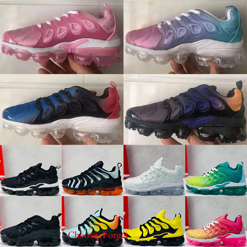 

TN KPU Childrens Athletic Shoes Kids Boys Basketball Sneakers Child Huarache Legend Blue Size 25-35, With socks