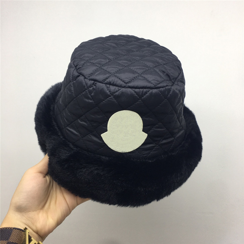 

Winter Warm Bucket Hat Designer Womens Men Fuffly Fisher Wide Brim Hats Designers Fuzzy Caps Outdoor Fedora Mens Cony Hair Bucket Cap, Black