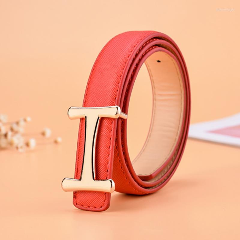 

Belts Fashion Children's Belt Narrow High Quality Women PU Leather Candy Colors Dress Kids Strap For Jeans Waistband, Black