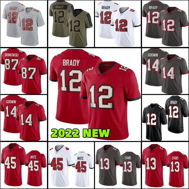 

Tom Brady Football Jersey Julio Jones Mike Evans Devin White Chris Godwin Kyle Tampas Bayes Trask Antoine Winfield Jr. Carlton Davis Men Women Youth Kids, Men jersey