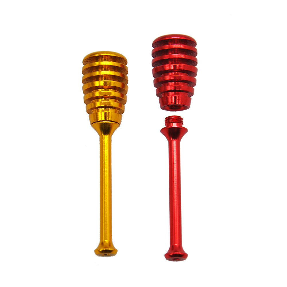 

Pyrex oil burner pipe pyrex glass oil burner smoke pipes clean metal pipe Honeycomb METAL PIPE in multiple colors can be selected from