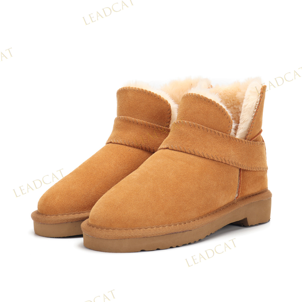 

Womens Australian Boot Australia Classic Ultra Mini Platform Snow Boots Suede Wool Winter Warm Australia Designer Booties, Box