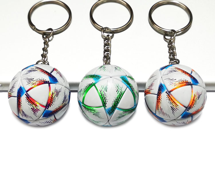 

Collectable 2022 Qatar World Cup Keychains Mini Match Ball Keychain Pendant Accessories Fan Activities
