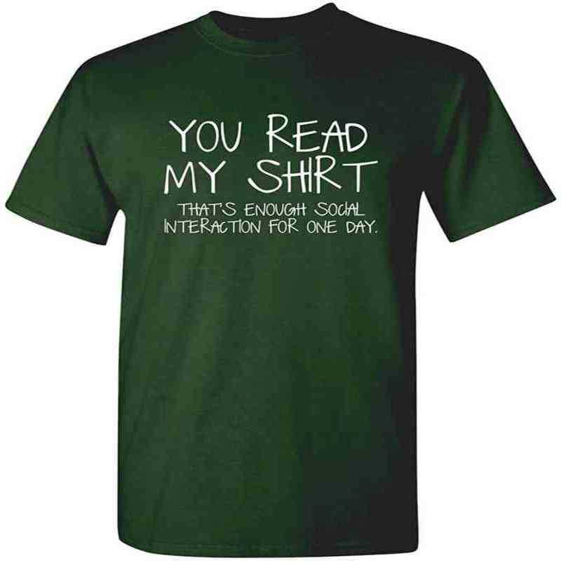 

Enough Social Interaction Novelty of 35773; interting T-shirts., Navy