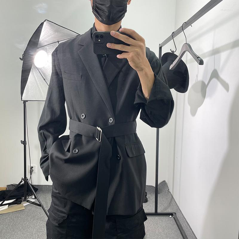 

Men' Vests Men' Sleeveless Coat Spring And Autumn Double Breasted Leisure Versatile Pure Color Loose Large Size Vest, Black