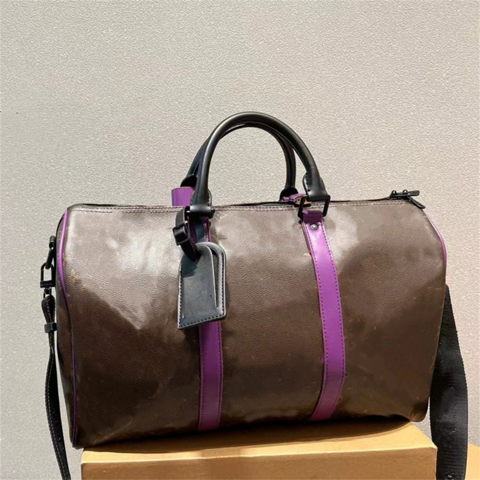 

Men's Hand Luggage Travel Duffel Bags Classical Duffle for Women Travel Bag Men Leather Handbags Large Cross Body Totes Brand Tote Unisex, Customize