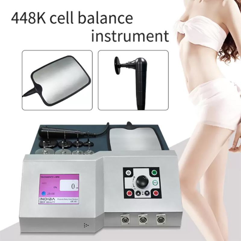 

2023 Slim Equipment Spain Technology Proionic Body Care System Tecar Diathermy therapy CET RET RF High Frequency 448k Indiba Activ ER45 Deep Beauty