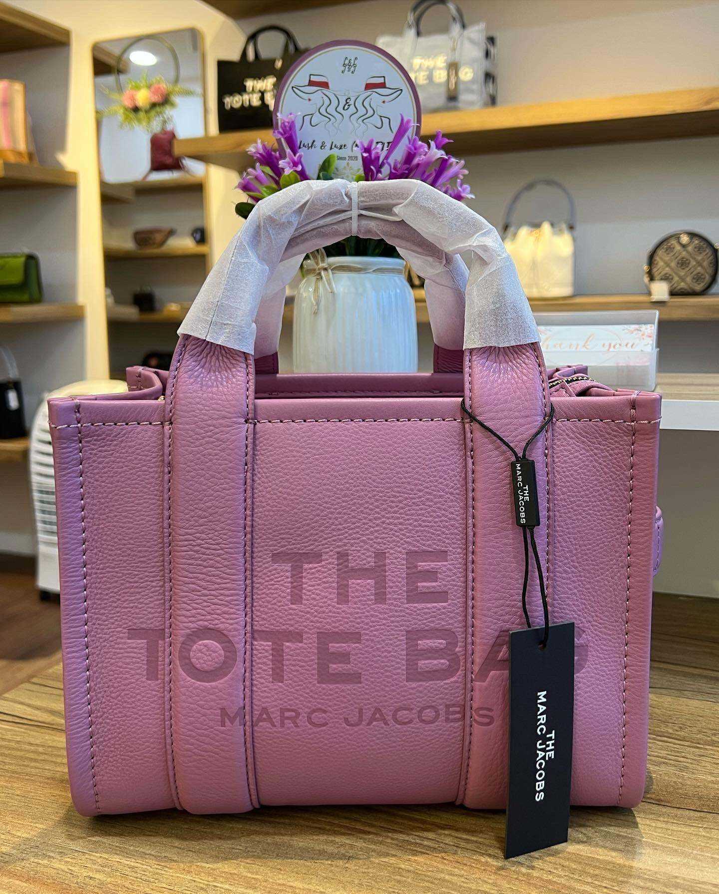 

Designer Luxury Bags Marc's Jacob Tote Fashion Handbags Mj Mini Leather Shoulder High Quality Single Shoulder Woman's Leisure Bags, Silver