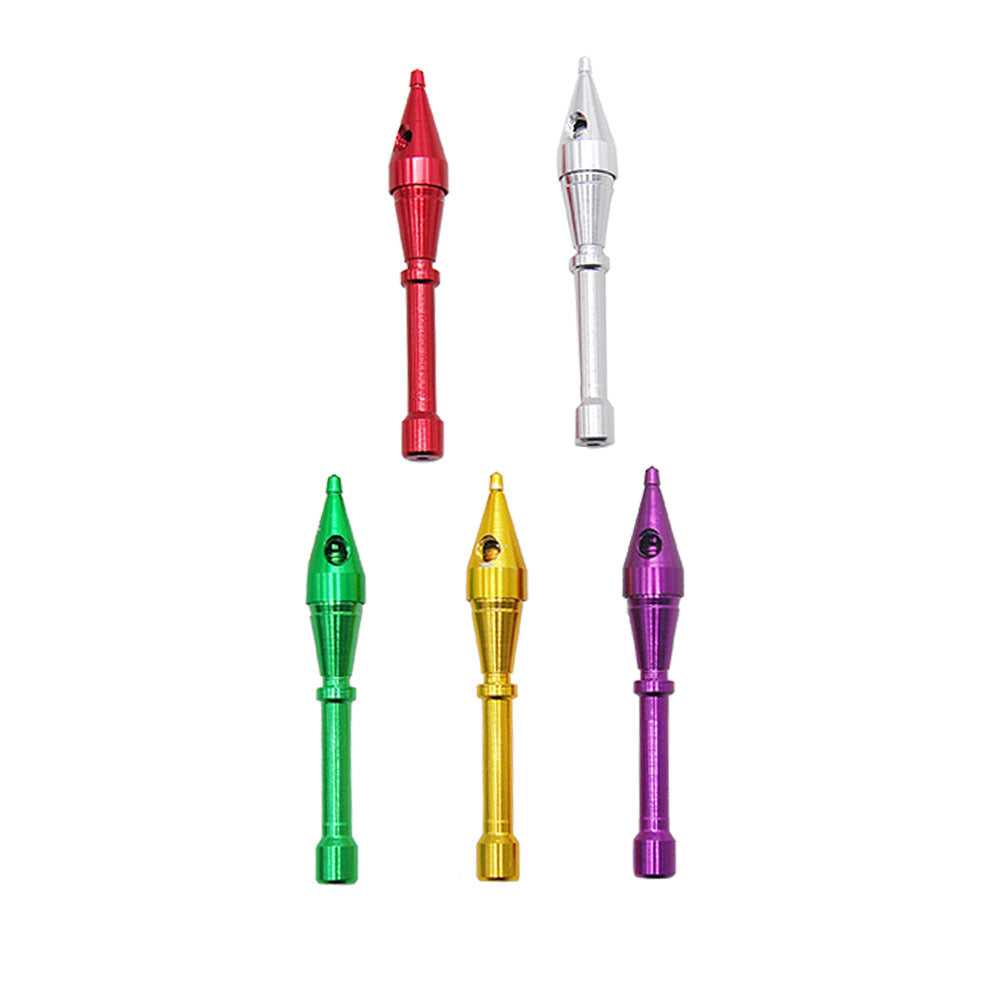 

metal pipe Smoking Accessories grenade rocket modeling innovative design Mini pipe removable