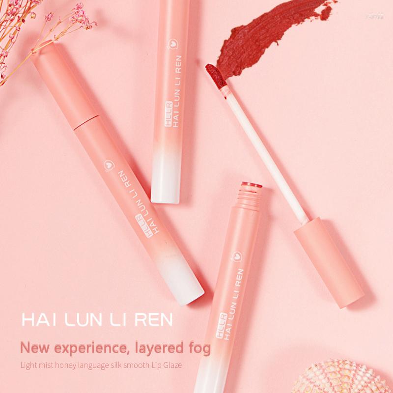 

Lip Gloss Beauty Glaze 6 Colors Velvet Mist Long Lasting Nonstick Cup Liquid Lipstick Sexy Red Lips Makeup Tint Cosmetics, 02 lipgloss