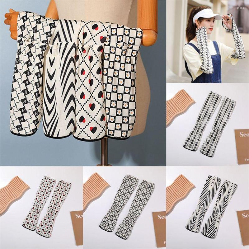 

Knee Pads Summer Thin Breathable Sun Protection Riding Sleevelet Ice Silk Sleeve Horseshoe UV, Style2