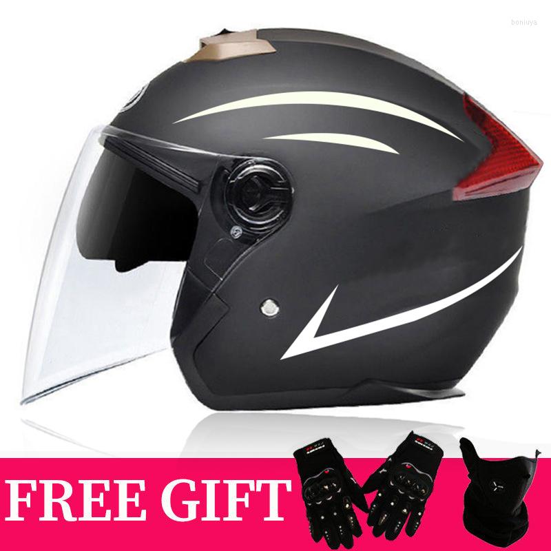 

Motorcycle Helmets Men' Helmet Open Half Suitable For Scooter Electric Vehicle, 08