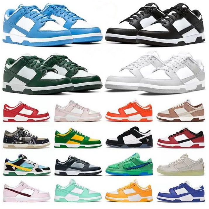 

High-grade sports casual shoes white black gray fog retro green Syracuse green apple rose multicolor flat-bottomed coach sneakers for men and women, Sky blue
