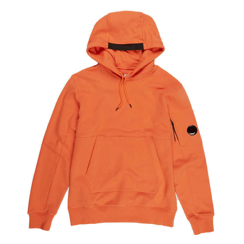 

Men's Knitted Fabric Solid 100% Cotton Long Sleeve Sports Pullover Designer Casual Sweater, Orange