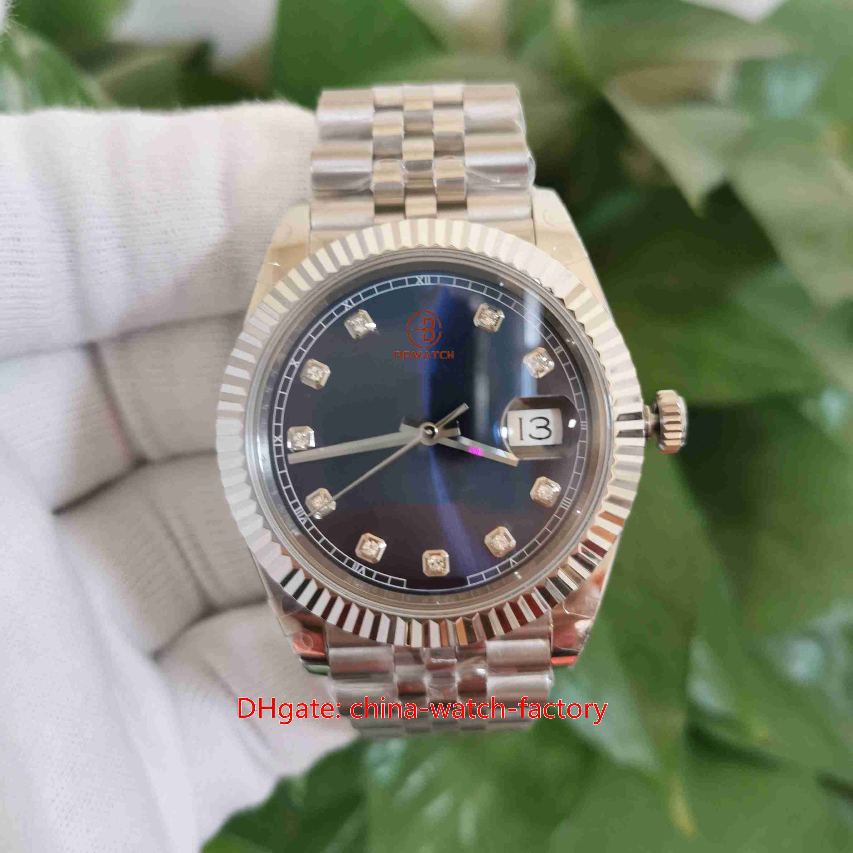 

GM Maker Mens Watch Super Quality Watches 41mm 126334 President 904L Steel Diamond Dial Sapphire Glass CAL.3235 Movement Mechanical Automatic Men's Wristwatches, No box papers