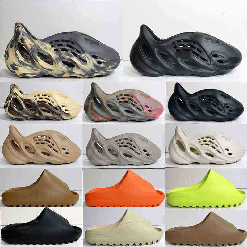 

Sandals Mens Designer Sandal Yezzzy Slides Slide White Resin Pure Ochre Bone Slippers Yezzzys Foam Runner Men Women Slippereva Slidersrunner, #3-tq017-6-