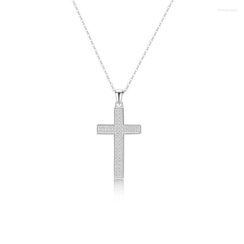 

Pendant Necklaces 2022 925 Sterling Silver Pendants For Women Cross Necklace Jewelry Charm Birthday Gift