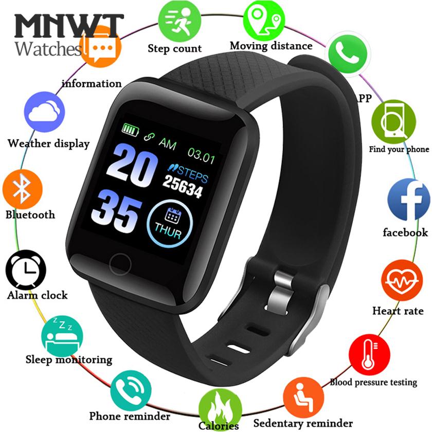 

MNWT D13 Smart Watch IP67 Waterproof Men Blood Pressure Heart Rate Monitor Smartwatch Women Fitness Tracker Watch Sport For Android ios273k, Purple