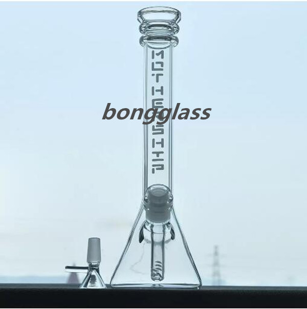 

beaker Hookahs Smoke Pipe Recycler Dab Bong Ice Glass Water Bongs Smoking accessories with 14mm bowl tobacco