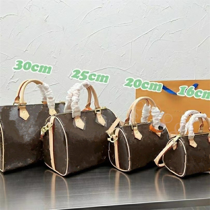 

Luxury Designer Shoulder Bags For Women Totes Bag With 4 Size 16cm 20cm 25cm 30cm Crossbody Shopping Bag Purses Letters Flowers Floral One Handle Wallet Backpack