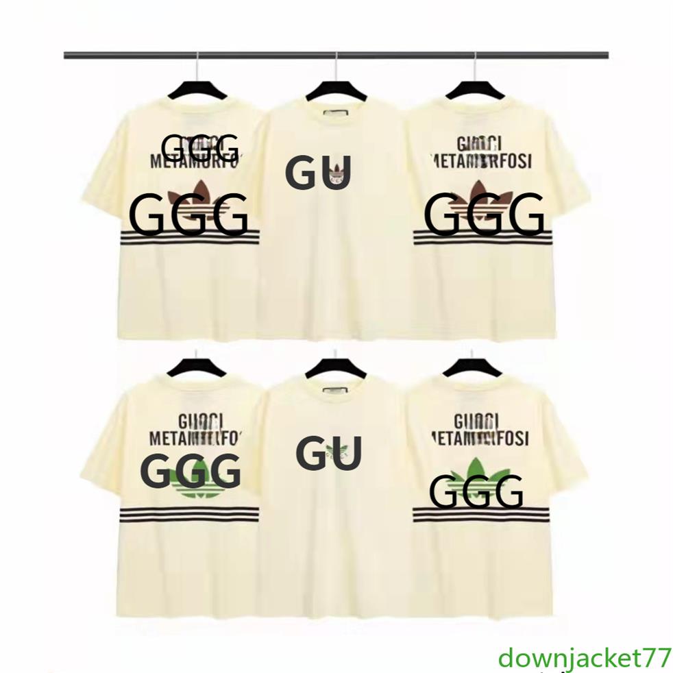 

men designers T Shirts For Man Fashion Tops Luxury Letter printed cotton G Tshirts Clothing Ches Short Sleeved crew neck o-neck235V, Green logo