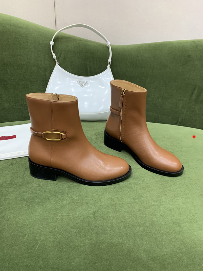 

Designer Boots Classic Non-Slip Rois Martin Shoes Nylon Military Desert Combat Short Booties Leather Lining Removable Pouch for Women Outdoor With Box -K0013, Picture color