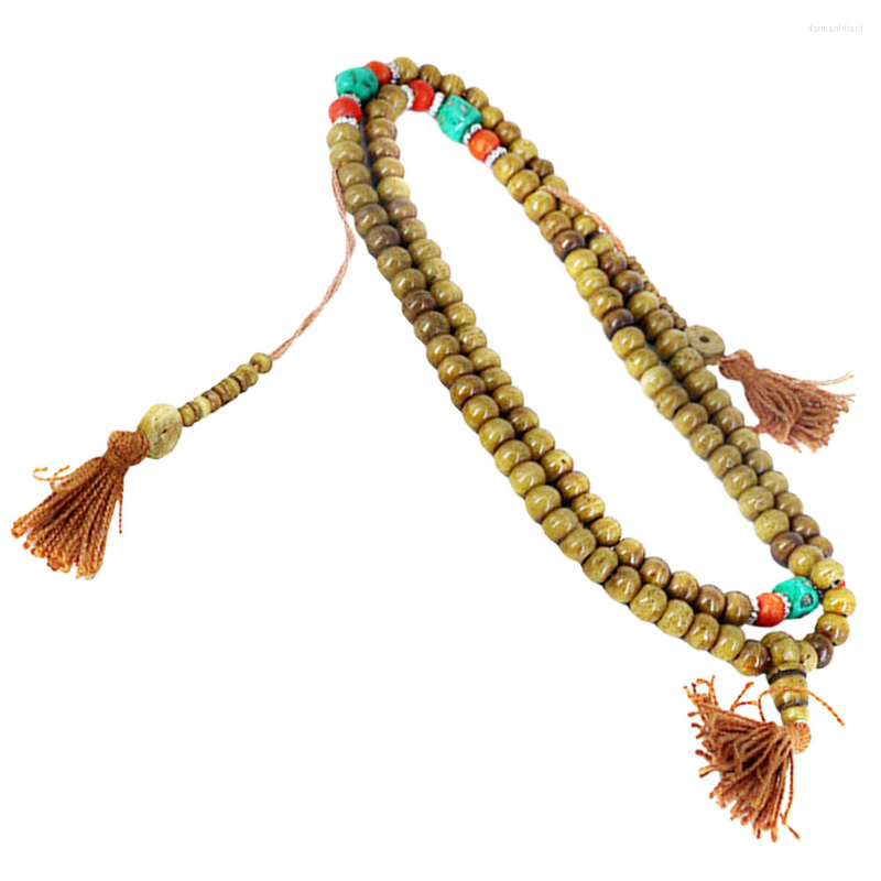 

Charm Bracelets Prayer Meditation Elastic Beads Bracelet Tibetan