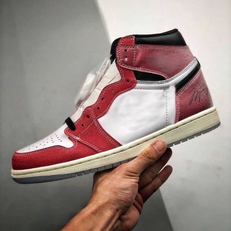 

Designer Shoes 1s Bio Hack DA2728-100 University Blue Sneakers 1 High OG Cactus Dark Mocha BasketballShoes CD, 04