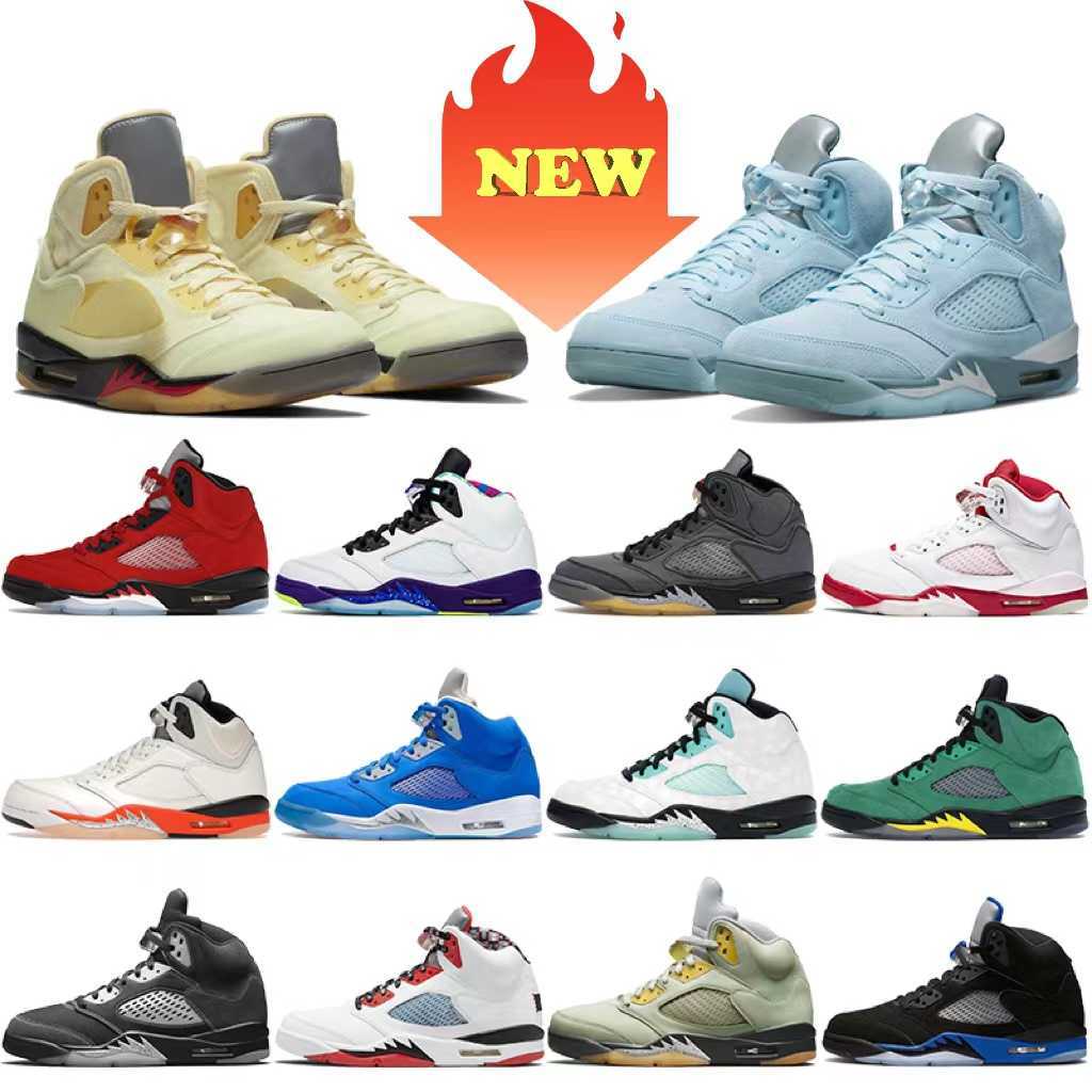 

5S Easter Mens Basketball Shoes Sneakers Pink Foam Shattered Backboard White x Sail Black Muslin Raging Red Bluebird womens Sports Trainers