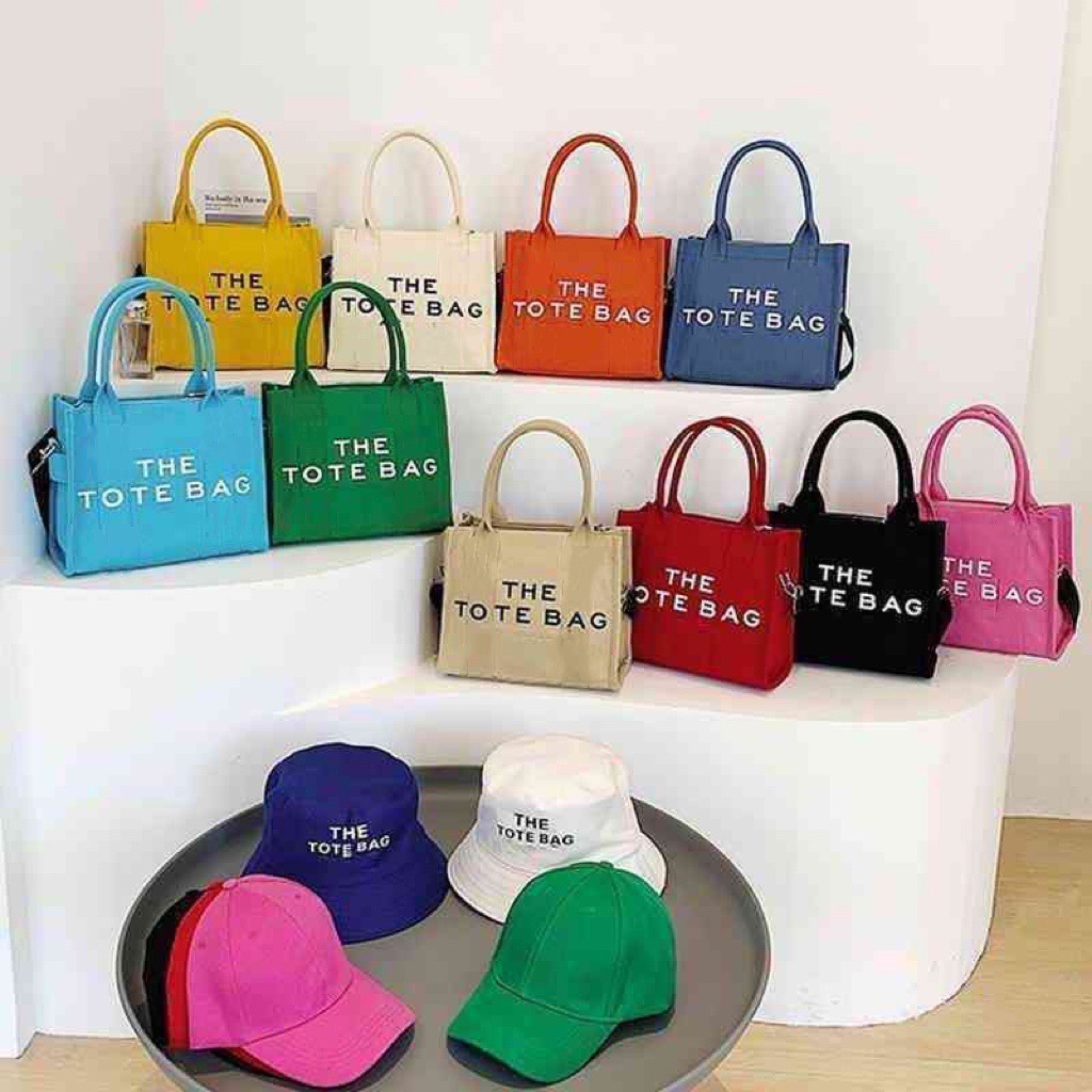 

Shoulder Bag Bucket Bags Woman 2 Pcs Set Canvas Tote Bag Women Designer Handbag Tote Fashion Crossbody Bag Single Shoulder Messenger Bags Purse Hat 220511, Red