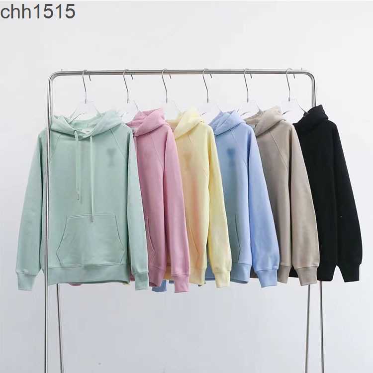 

Unisex Ami2022 new Macaron multi amis color love round neck sweater, Yellow