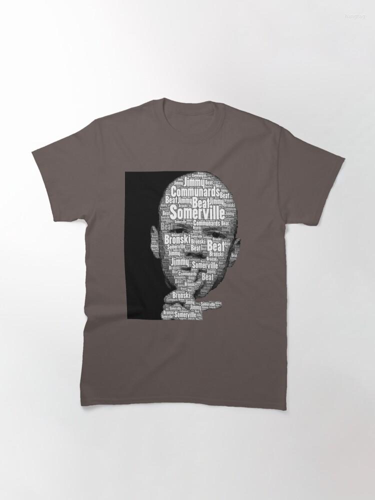 

Men' T Shirts Bronski Beat Typeface In Black And White Classic T-Shirt, Yellow