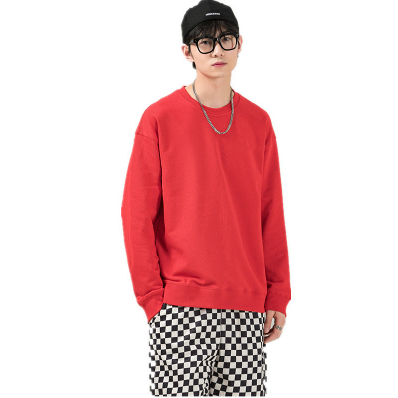 

Fashion Brand sweater autumn loose round neck Hoodies for men and women, White