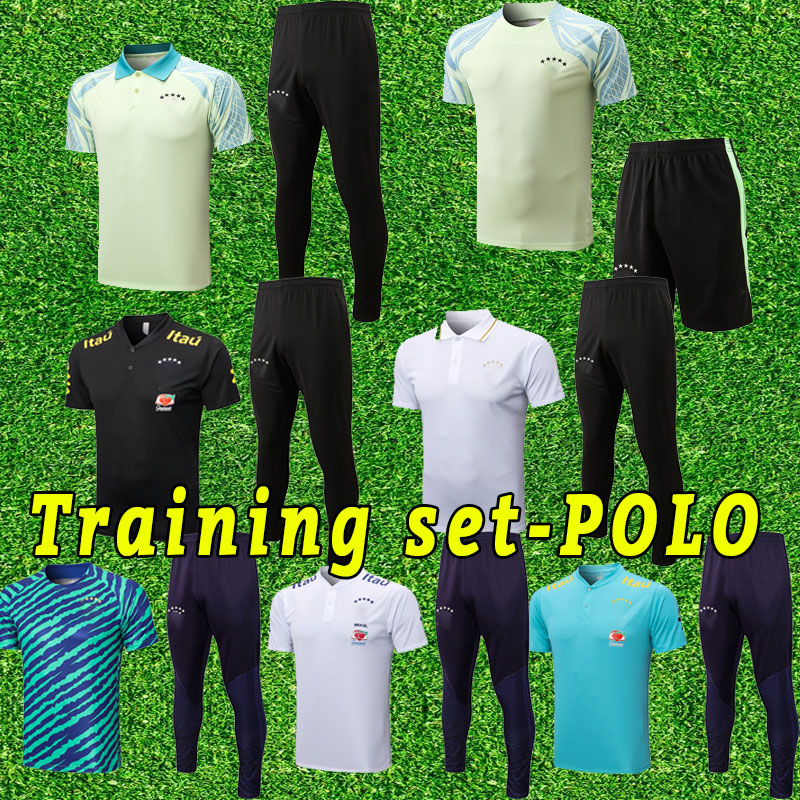 

bRAZILIES soccer jersey 2022 23 Camiseta de futbol PAQUETA COUTINHO football FIRMINO brasil 22 23 maillot NEYMAR JR VINI SILVA DANI ALVES short sleeve training POLO, As shown