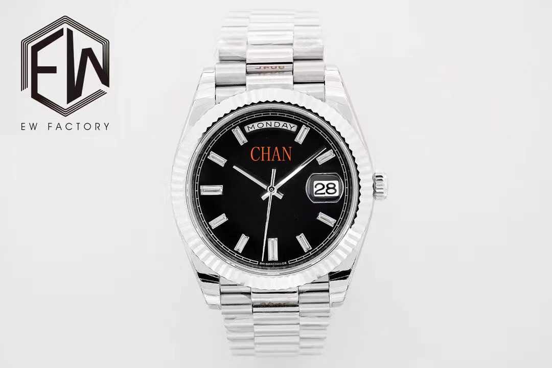 

2022 New EW Factory men 40mm watch 3255 Automatic Mechanical Movement 904L Sapphire Roman Numerals wristwatch montre de luxe