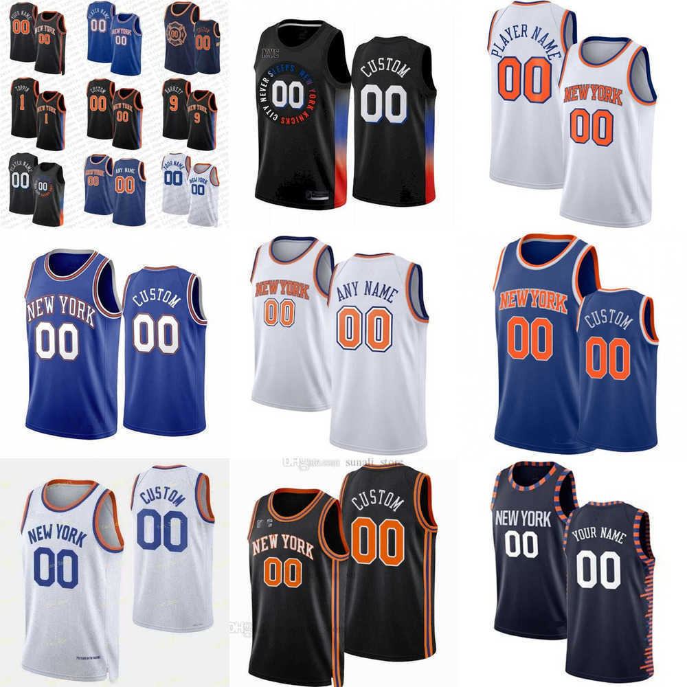 

Men Women Youth New York''Knicks''Custom 4 Derrick Rose 13 Evan Fournier 30 Julius Randle 11 Jalen Brunson 9 RJ Barrett Basketball Jerseys, Colour