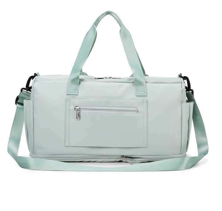 

2023 New lu-09 Colors Gym Duffel Bag Organizer Fashion Carry On Hand Luggage For Woman Waterproof Sports Fitness Bags Crossbody Shoulder Pack, Pink