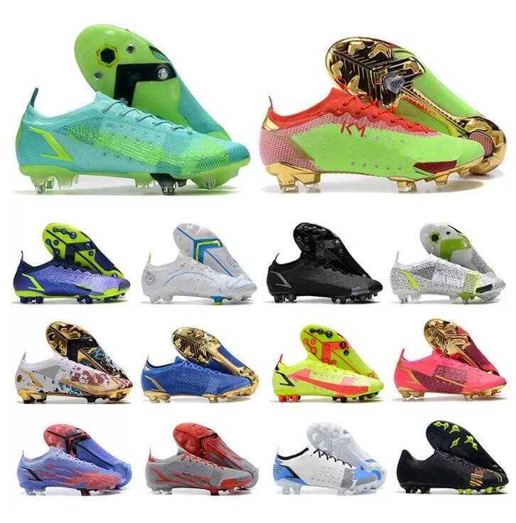 

Mens High Tops Soccer Shoes Superfly 8 Elite FG Cleats Mercurial Vapores 14 XIV Dragonfly MDS Firm Ground Men Outdoor Ronaldo CR7 Football Boots 39-45, Please contact us
