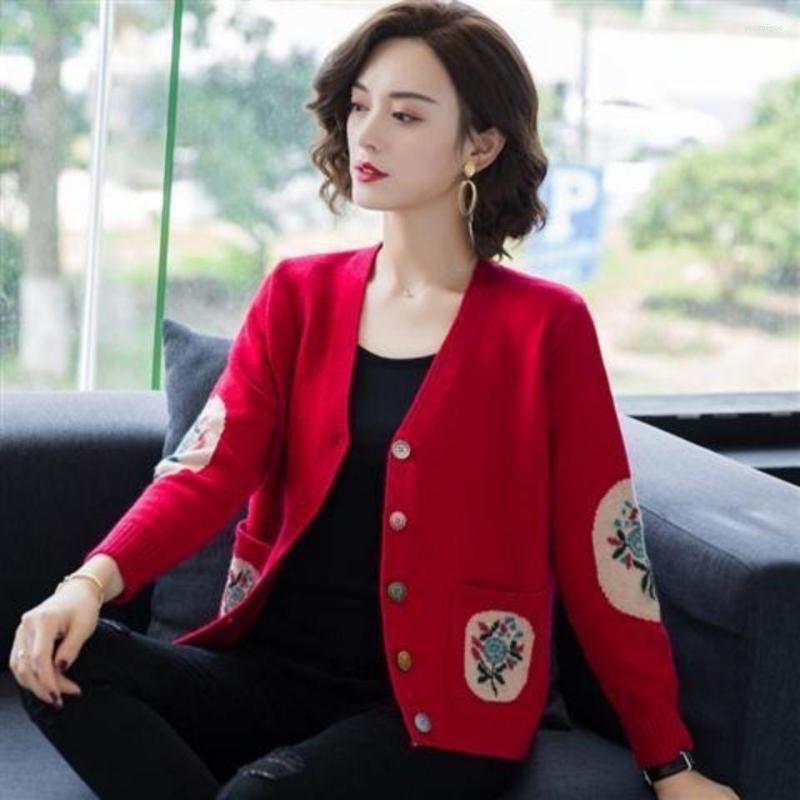 

Women' Knits Woman Sweaters Cardigan Spring Autumn Knitted Women' Inverness Loose Sweater Small Coat, Blue