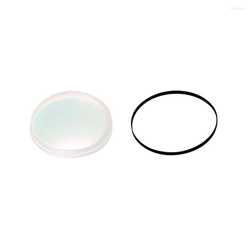 

Watch Repair Kits Mod Parts Blue AR Red Transparent Double Dome Slotted Edge Sapphire Crystal Fit For SKX007 SKX009 SKX011